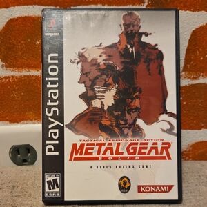 👾RARE Metal Gear Solid for PlayStation 1 - Essential Collection Edition👾